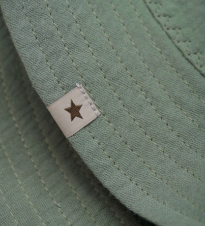 Huttelihut Bucket Hat - Muslin - Lily Pad
