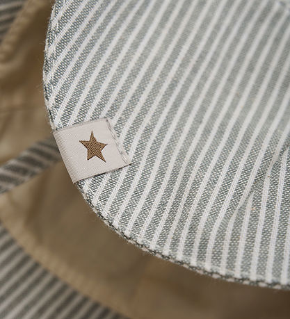 Huttelihut Legionærhat - Stripe - Desert Sage