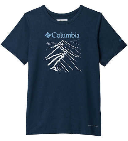 Columbia T-shirt - Tech Trail™ - Collegiate Navy Heather