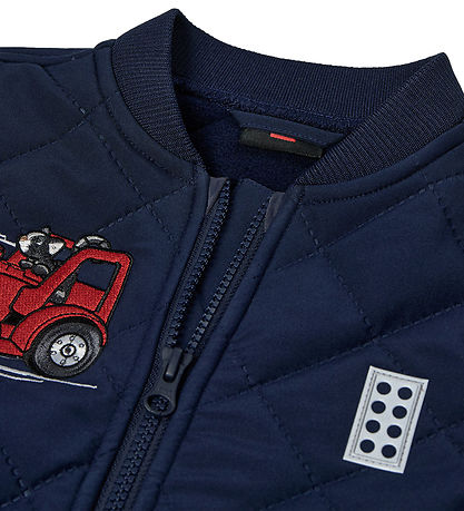 LEGO® DUPLO Termojakke m. Fleece - LWJeri 200 - Dark Navy m. Tra LEGO® DUPLO Termojakke m. Fleece - LWJeri 200 - Dark Navy m. Tra