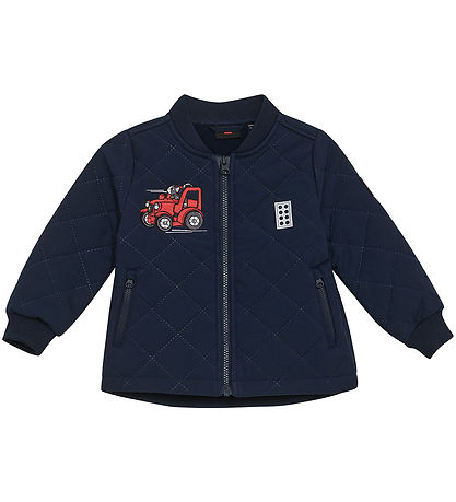 LEGO® DUPLO Termojakke m. Fleece - LWJeri 200 - Dark Navy m. Tra LEGO® DUPLO Termojakke m. Fleece - LWJeri 200 - Dark Navy m. Tra