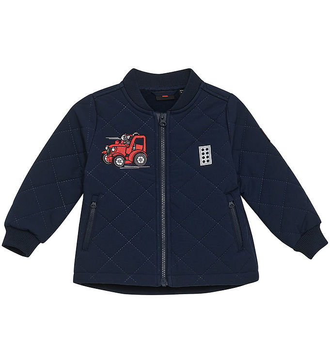LEGO® DUPLO Termojakke m. Fleece - LWJeri 200 - Dark Navy m. Tra