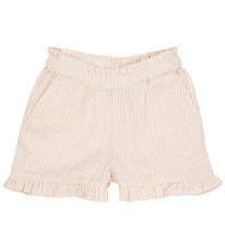 Copenhagen Colors Shorts - Dusty Rose W. Cream Stripe Copenhagen Colors Shorts - Dusty Rose W. Cream Stripe