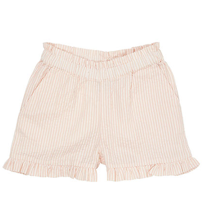 Copenhagen Colors Shorts - Dusty Rose W. Cream Stripe