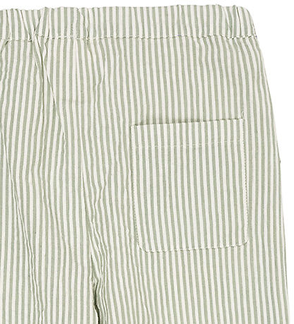 Copenhagen Colors Bukser - Green W. Cream Stripe