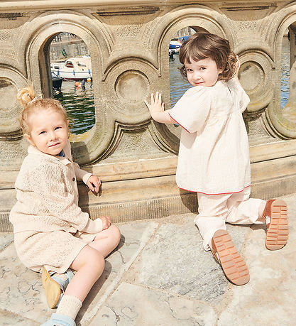 Copenhagen Colors T-shirt - Dusty Rose W. Cream Stripe W. Pink