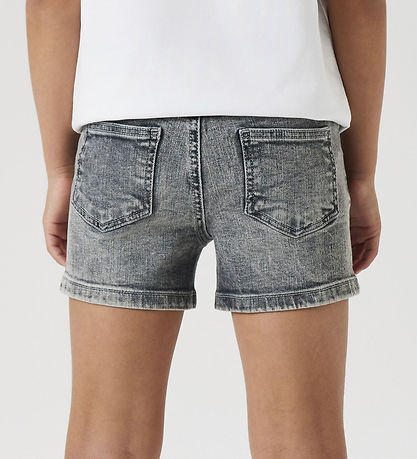 Name It Shorts - Noos - NkfSalli - Light Grey Denim
