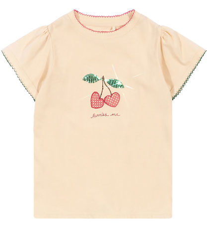 Konges Sløjd T-Shirt - Famo Puff - Ecru Konges Sløjd T-Shirt - Famo Puff - Ecru