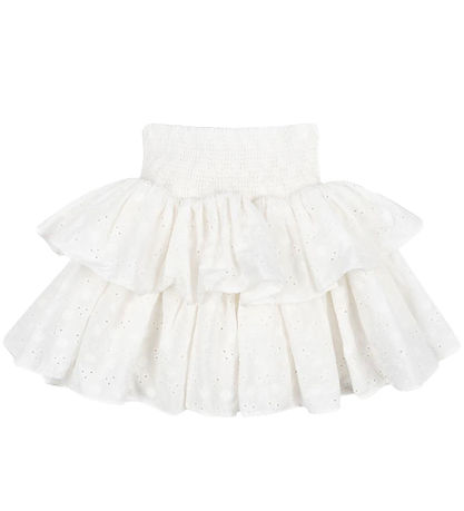 Konges Sløjd Nederdel - Lacey Smock - Optic White Konges Sløjd Nederdel - Lacey Smock - Optic White