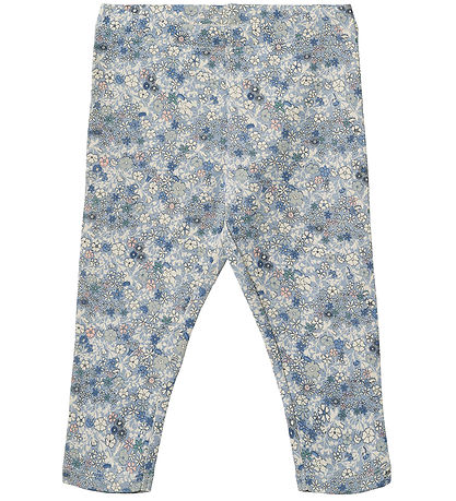 Wheat Leggings - Jules - Blue Summer Flowers Wheat Leggings - Jules - Blue Summer Flowers