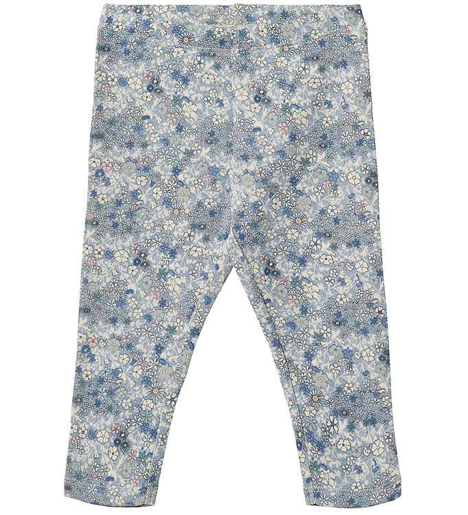 Wheat Leggings - Jules - Blue Summer Flowers billede