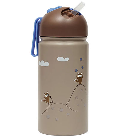 OYOY Drikkedunk - 360 ml - Friends In The Forest - Blå