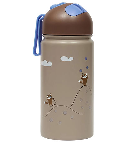 OYOY Drikkedunk - 360 ml - Friends In The Forest - Blå