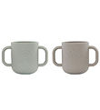 OYOY Kopper - Silikone - 2-pak - Kappu - Clay/Pale Mist OYOY Kopper - Silikone - 2-pak - Kappu - Clay/Pale Mist