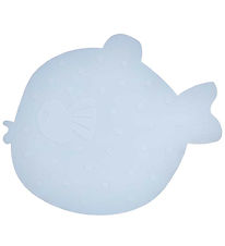 OYOY Bademåtte - Silikone - Little Finn - Dusty Blue OYOY Bademåtte - Silikone - Little Finn - Dusty Blue