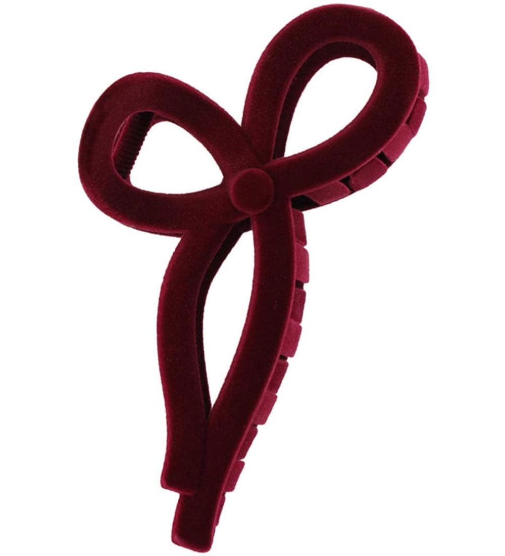 Pince à cheveux By Stær - Mérina Velours - 13 cm - Grand - Borde - By Stær - UneTaille - Accessoire de Coiffure