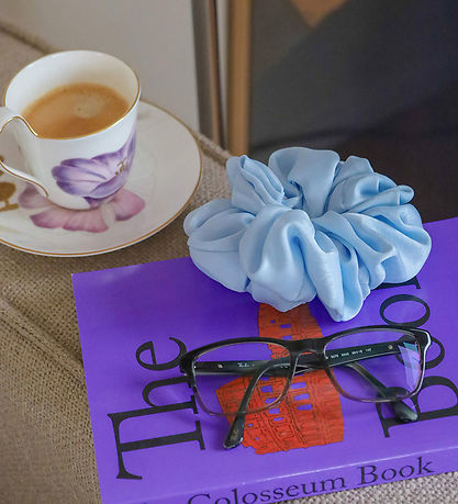 By Stær Scrunchie - Isabella - 18 cm - Light Blue