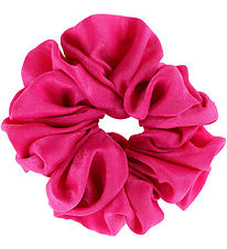 By Stær Scrunchie - Isabella - 18 cm - Mørk Pink By Stær Scrunchie - Isabella - 18 cm - Mørk Pink