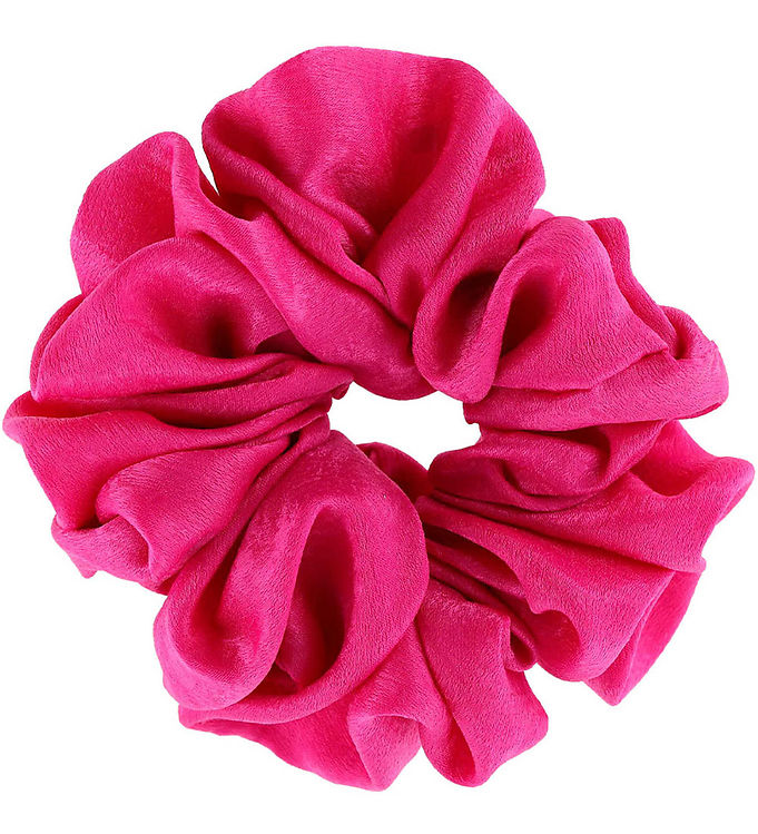 By Stær Scrunchie - Isabella - 18 cm - Mørk Pink