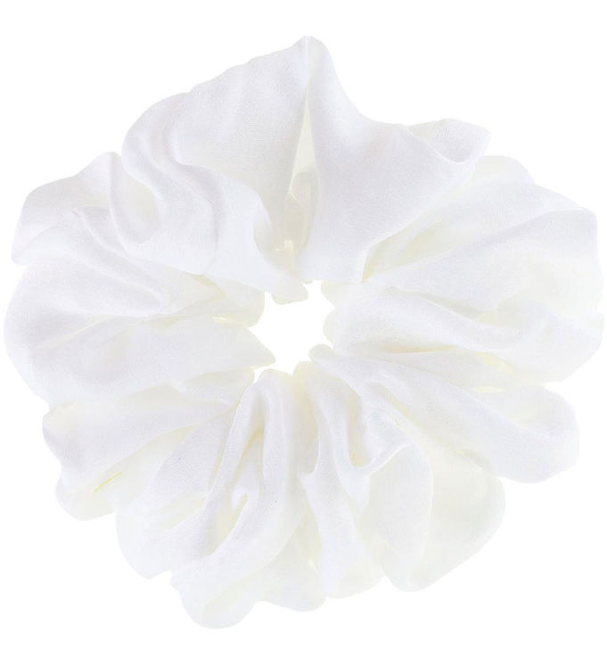 By Stær Scrunchie - Isabella - 18 cm - Hvid