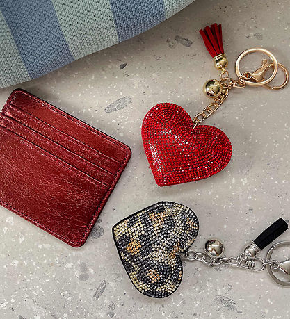 By Stær Nøglering - Mea - Rød By Stær Nøglering - Mea - Rød