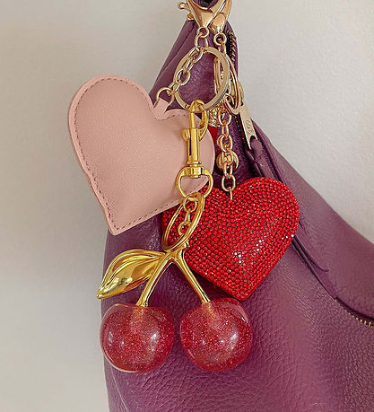 By Stær Nøglering - Mea - Rød By Stær Nøglering - Mea - Rød