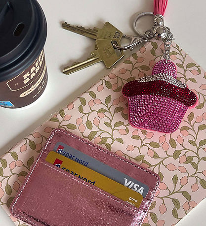 By Stær Keychain - CupCake - Pink