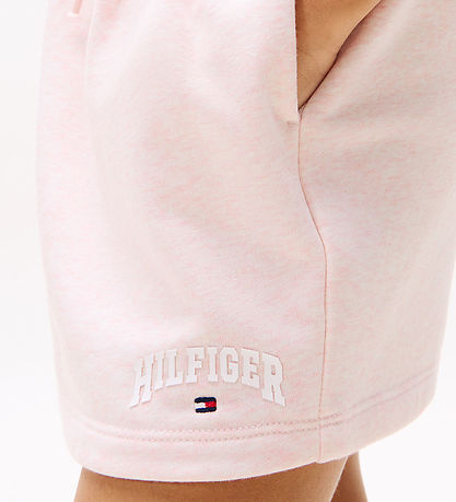 Tommy Hilfiger Nederdel - Pleat Terry - Coral Ice Heather Tommy Hilfiger Nederdel - Pleat Terry - Coral Ice Heather