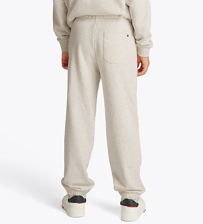 Tommy Hilfiger Sweatpants - Timeless - Snow White Heather