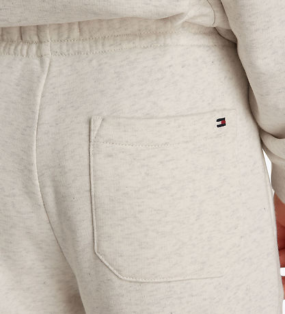 Tommy Hilfiger Sweatpants - Timeless - Snow White Heather