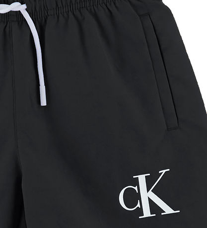 Calvin Klein Badeshorts - Sort m. Logo
