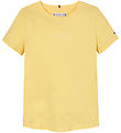 Tommy Hilfiger T-shirt - Mini Corp - Citronella Tommy Hilfiger T-shirt - Mini Corp - Citronella