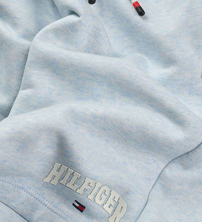 Tommy Hilfiger Sweatshorts - Varsity - Breezy Blue Heather Tommy Hilfiger Sweatshorts - Varsity - Breezy Blue Heather