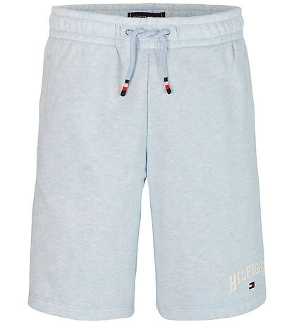 Tommy Hilfiger Sweatshorts - Varsity - Breezy Blue Heather Tommy Hilfiger Sweatshorts - Varsity - Breezy Blue Heather