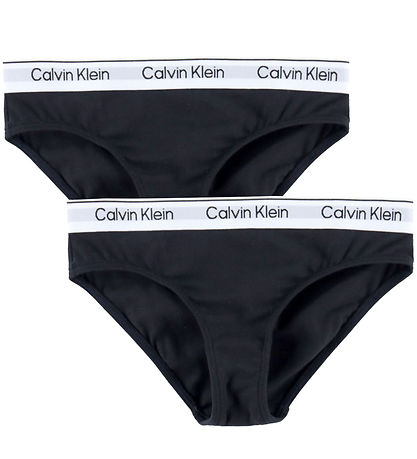 Calvin Klein Trusser - 2-pak - Sort Calvin Klein Trusser - 2-pak - Sort