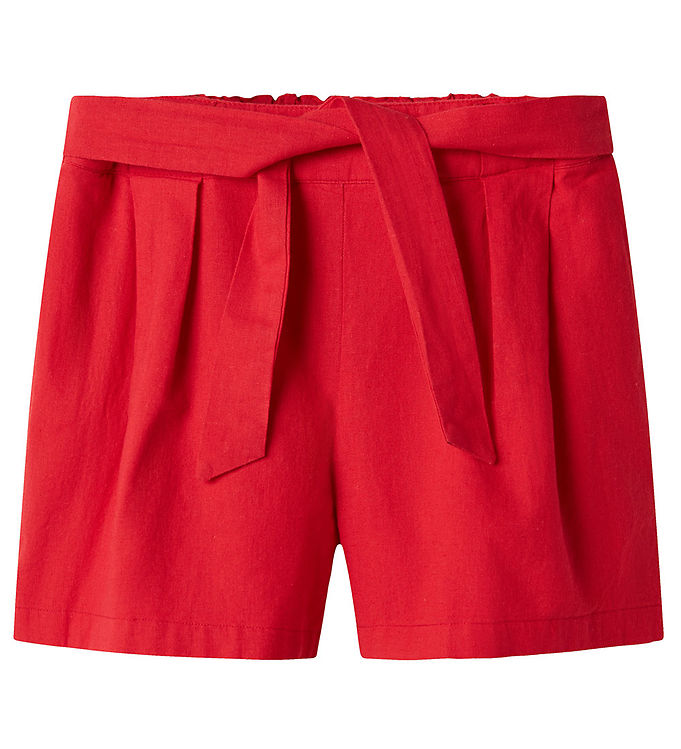 Name It Shorts - NkfFalinnen - Chinese Red