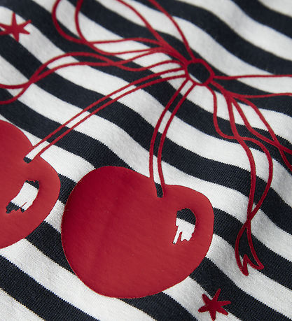 Robe Name It - NkfVippa - Bright White/Cherry