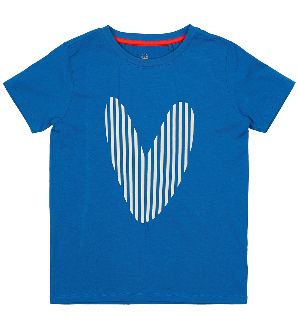 The New T-Shirt - TnNorrine - Daphne m. Herz - The New - 7-8 Jahre (122-128) - T-Shirts