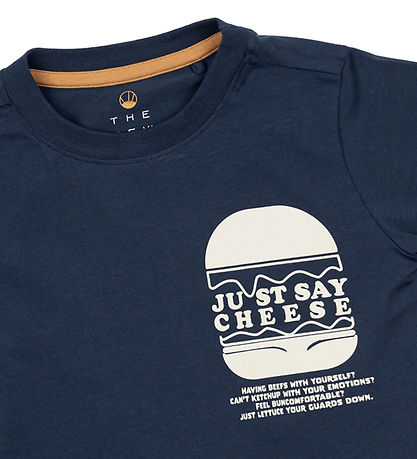 The New T-shirt - TnNeely - Mood Indigo m. Burger The New T-shirt - TnNeely - Mood Indigo m. Burger