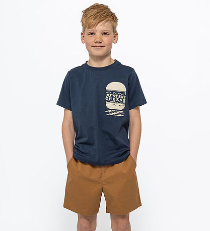 The New T-shirt - TnNeely - Mood Indigo m. Burger The New T-shirt - TnNeely - Mood Indigo m. Burger