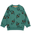 The New Siblings Sweatshirt - TnstNeo - Bottle Green m. Ærter The New Siblings Sweatshirt - TnstNeo - Bottle Green m. Ærter
