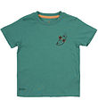 The New Siblings T-shirt - TnstNewel - Bottle Green m. Print The New Siblings T-shirt - TnstNewel - Bottle Green m. Print