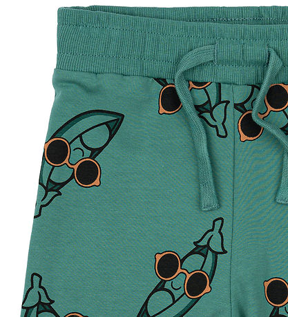 The New Siblings Sweatpants - TnstNeo - Bottle Green m. Ærter