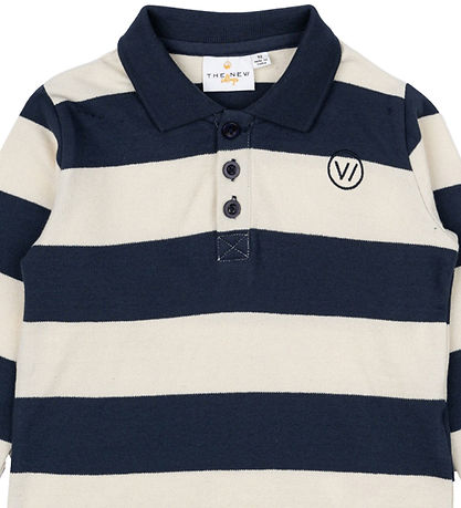 The New Siblings Polobluse - TnstNixon - Mood Indigo Striped