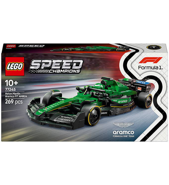 77245 LEGO Speed Champions Aston Martin Aramco F1® AMR24-racerbil