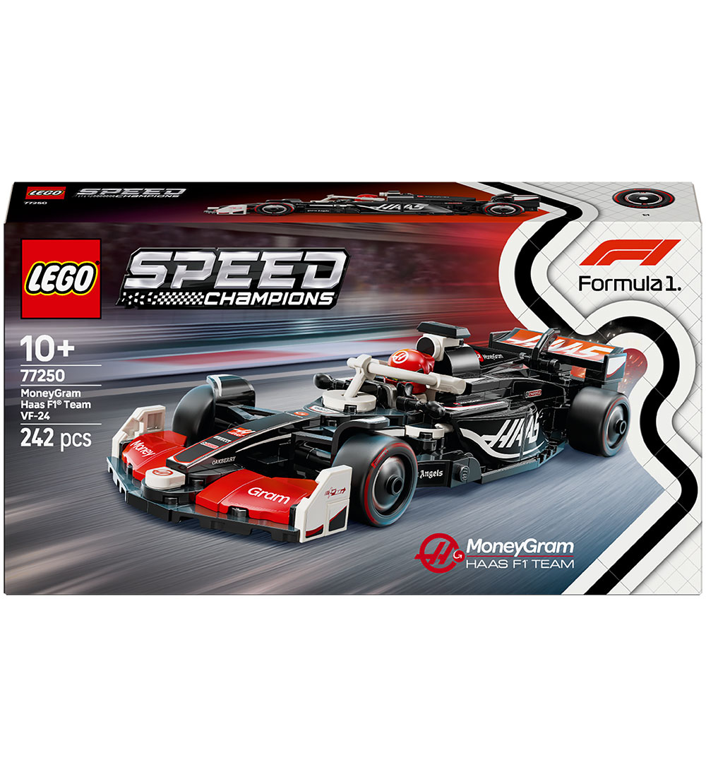 LEGO® Speed Champions - MoneyGram Haas F1® Team VF-24 77250 - 24 - LEGO® - OneSize - Blokken