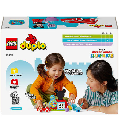 LEGO® DUPLO - 미키의 클럽하우스 및 장난감 자동차 10454 - 27개 부품