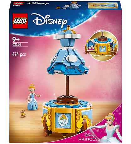 LEGO® Disney - Askepots kjole 43266 - 474 Dele LEGO® Disney - Askepots kjole 43266 - 474 Dele