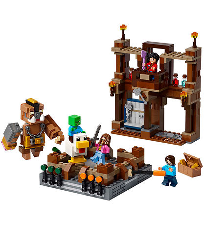 LEGO® Minecraft - Skovpalæets Kampring 21272 - 491 Dele LEGO® Minecraft - Skovpalæets Kampring 21272 - 491 Dele