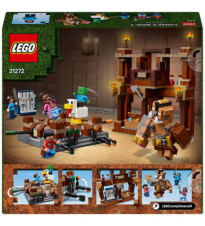 LEGO® Minecraft - Skovpalæets Kampring 21272 - 491 Dele LEGO® Minecraft - Skovpalæets Kampring 21272 - 491 Dele